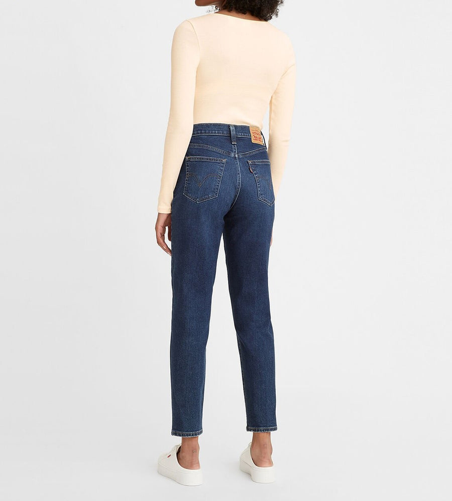 LEVIS JEANS - HIGH WAISTED MOM JEAN / WINTER CLOUD