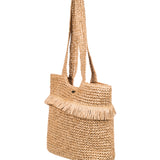 ROXY TOTE BAG - JUNGLE JACK / NATURAL