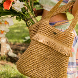 ROXY TOTE BAG - JUNGLE JACK / NATURAL