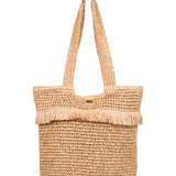 ROXY TOTE BAG - JUNGLE JACK / NATURAL