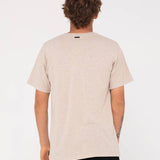 RUSTY T-SHIRT - ONE HIT HEMP SS TEE / LIGHT FENNEL