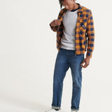 SUPERDRY CREW - EDIT LINEN COTTON COOLMAX CREW / PALE SILVER MARLE