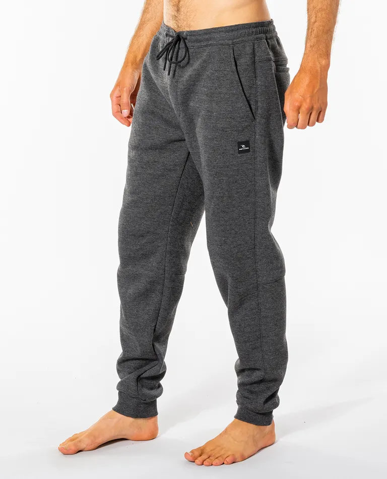 RIPCURL TRACKPANTS - ANTI SERIES DEPARTED / CHAR GREY