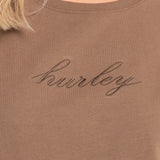 HURLEY TEE - CURSIVE TEE / PORTOBELLO