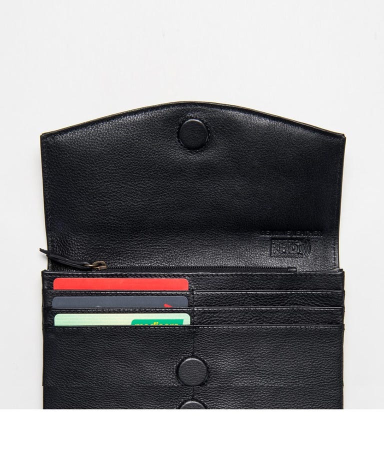 RIPCURL WALLET - LOST MILLED RFID LEATHER BLACK