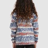 BILLABONG YOUTH JACKET - BOUNDARY MOCK NECK JACKET / DUSTY BLUE